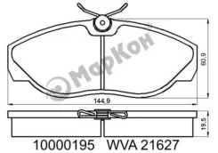 ������� ��������� FR 10000195 Markon, ������ �������� 10000195 ����
