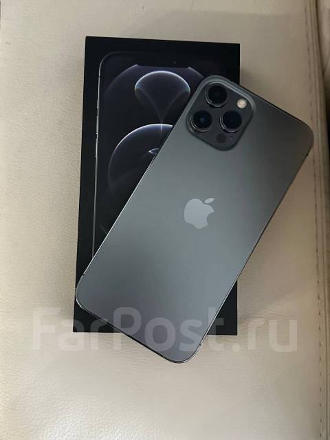 iPhone 12 Pro Max 256 Gb в отличном состоянии, 6.10", моноблок, серый ...
