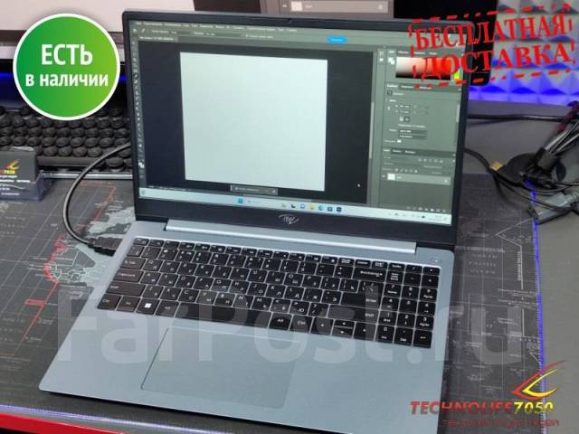 Ноутбук ITEL Spirit 2 15.6, Intel Core i3 1115G4/ SSD 256GB/ DDR4 8GB ...