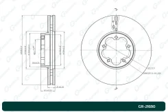 ���� ��������� G-brake GR-21690 (��������� 113,5) G-Brake GR-21690 GR21690 ����