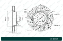 ���� ��������� ��������������� ������������� G-brake GFR-02253R ������ G-Brake GFR-02253R GFR02253R ����