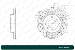 ���� ��������� ��������������� ������������� G-brake GFR-20004L ����� G-Brake GFR-20004L GFR20004L ����