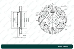 ���� ��������� ��������������� ������������� G-brake GFR-20598R ������ G-Brake GFR-20598R GFR20598R ����