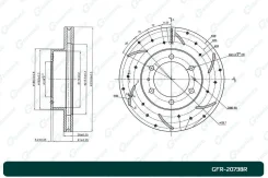 ���� ��������� ��������������� ������������� G-brake GFR-20738R ������ G-Brake GFR-20738R GFR20738R ����