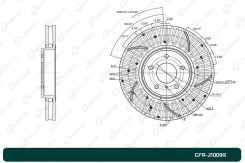 ���� ��������� ��������������� ������������� G-brake GFR-21009R ������ G-Brake GFR-21009R GFR21009R ����