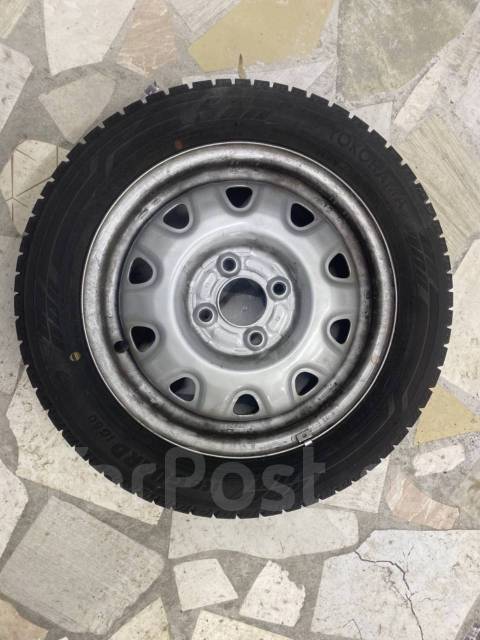 Продам колёса на зимней резине Yokohama 155/65R14 2021 г, 14", 1 шт ...