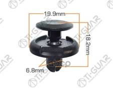    Tg-Clip001 / Kj-346 * Ti-Guar 19.9*6.8*13.3 Toyota / Lexus / Fiat / Lancia / Mitsubishi / Suzuki / Honda / Acura / Nissan...