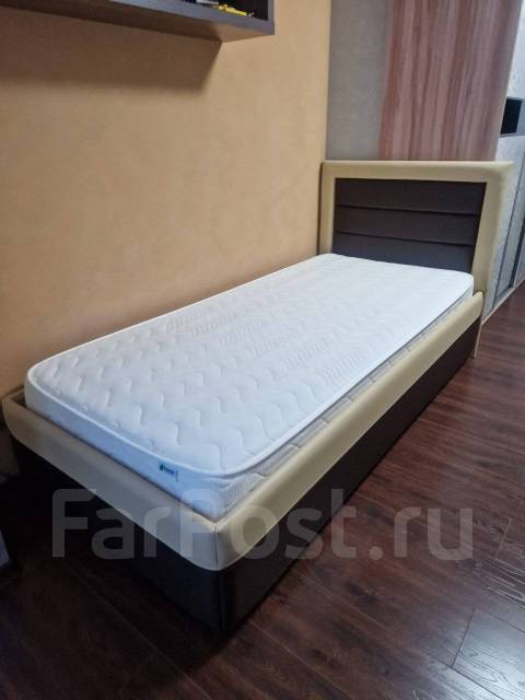 Кровать Райтон Life box2 с матрасом, односпальная, дсп, 90,0 см, 190,0 ...