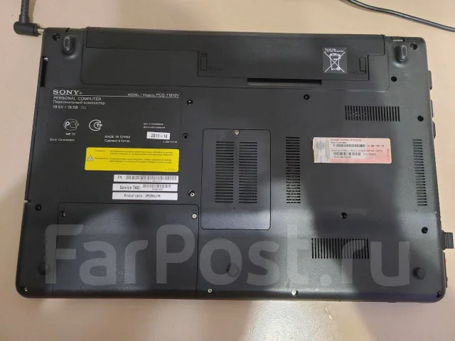 Sony VAIO PCG-71812V. 15.6", 2,2����, ��� 8 ��, ���� 256���, WiFi: 1, Bluetooth: 1, ����������� �� 1��. ����