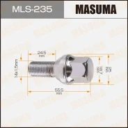 ���� �������� Masuma 14x1.5��, L=55.5��, ��� ����=19�� / Renault Megan II Masuma MLS235 ����