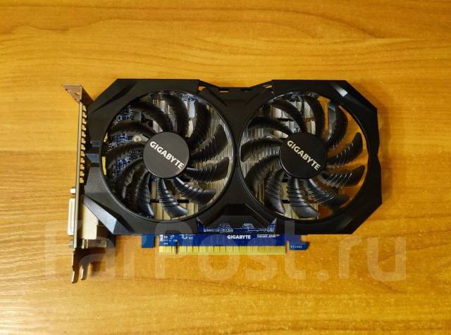Видеокарта GTX 750 Ti, 4 гб, Gigabyte, GeForce, б/у, в наличии. Цена: 4 ...