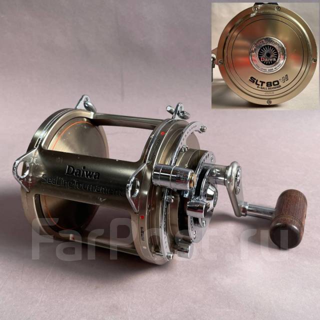 Катушка троллинговая на тунца Daiwa SeaLine Tournament SLT80W, б/у