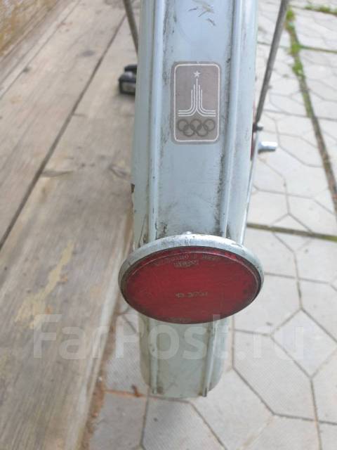 Велосипед 1978 год СКИФ Олимпийский СССР. красные шины "50-лет", б/у, в ...