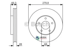 ���� ��������� ��������! Nissan Almera/Primera 1.6-2.0/2.2D 00 0 986 479 R90 Bosch 0986479R90 0986479R90 ����