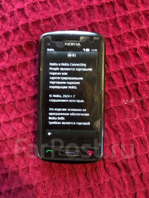 Nokia C6-01. �/�, �� 8 ��, ������, 3G ����