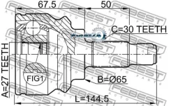 ���� BMW X5 E53 3.0-4.8 00-06 ���. ���. Febest 1910X5 1910X5 ����