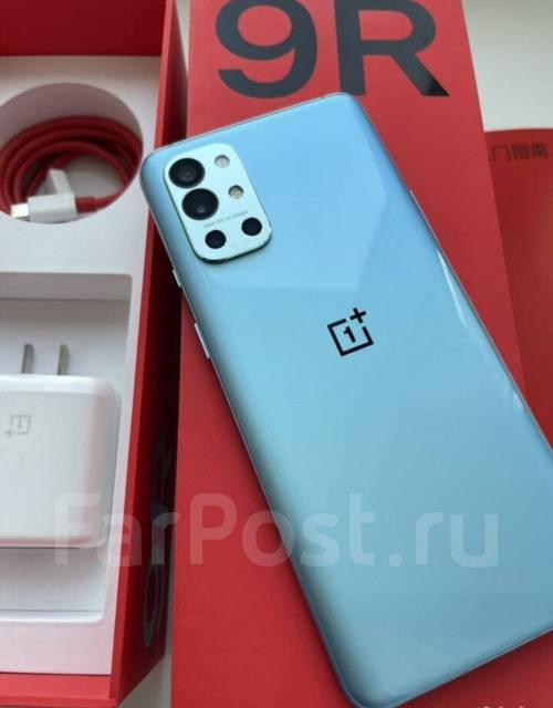 OnePlus 9R, 256 гб, 6.70", моноблок, синий, 3G, 4G LTE, 5G, Dual-SIM ...