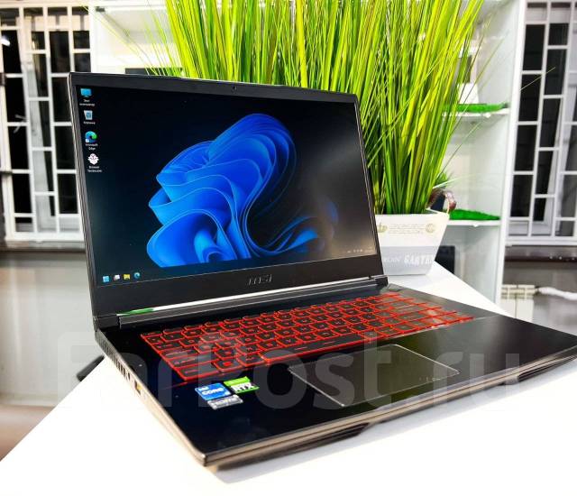 Игровой Ноутбук MSI GF63 (MS-16R6), 8 гб, WiFi, Bluetooth, б/у, в ...