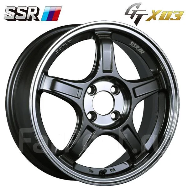 Брендовые диски SSR GTX03 R17x7 +48 4/100 73 NEW, 17