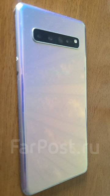 Телефон, Samsung Galaxy S10 5G, 256 гб, 6.70", золотой, 5G, NFC, б/у, в ...