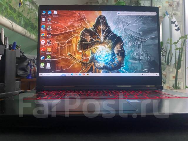 Игровой ноутбук MSI Core (TM) i7-8750, WiFi, Bluetooth, б/у, в наличии ...