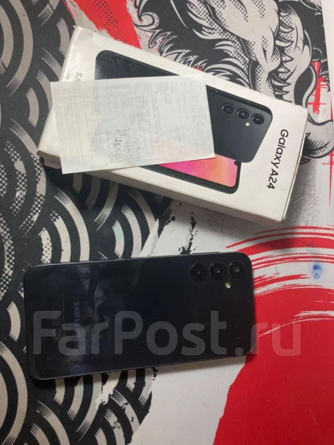 Samsung Galaxy A24. �/�, 128 ��, ������, 3G, 4G LTE, Dual-SIM, NFC ����