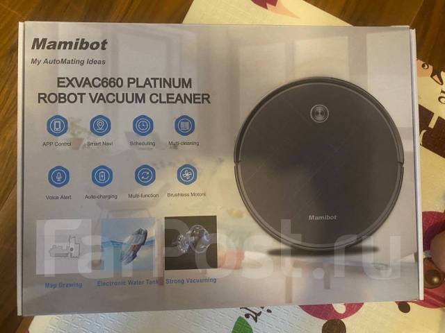 Продам робот-пылесос Mamibot, б/у, в наличии. Цена: 3 800₽ во Владивостоке