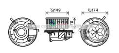 ���������� ���������! 149 �� Bosch Audi A3 8P1 1.2-3.2/1.6D-2.0D 04 AVA VN8341 VN8341 ����