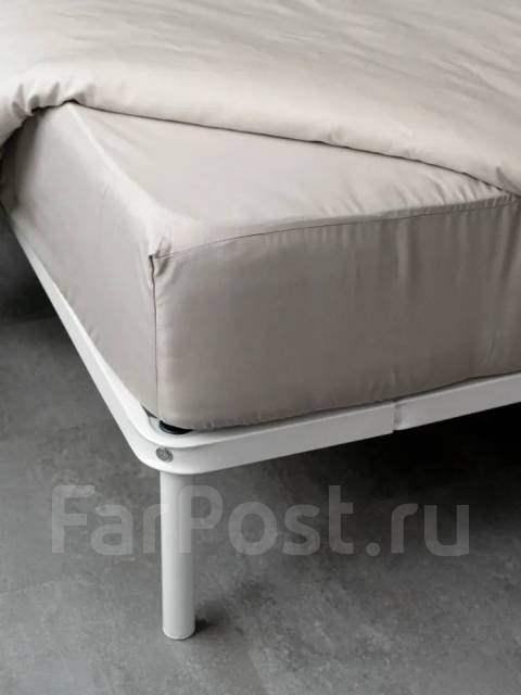 Yerrna Простыня на резинке 90х200+25 сатин арктика в наличии ИКЕА25 ...