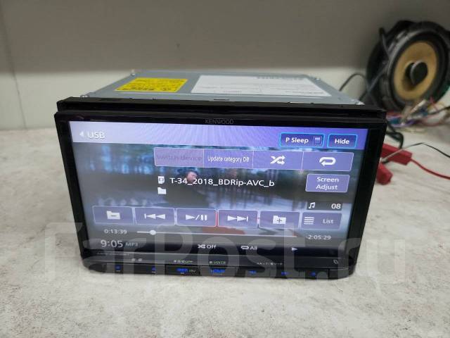 Свежий Kenwood mdv D408BT 2021г. DVD SD USB Bluetooth, 2 DIN