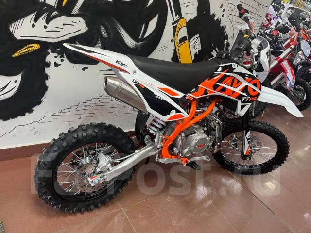 Питбайк KAYO BASIC TT140EM 17/14 KRZ (механика эл. стартер), 2024, 140 ...
