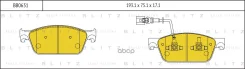 ������� ��������� �������� �������� VW Multivan/Transporter 03- Blitz ���. BB0631 BB0631 ����