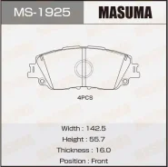 ������� �������� Masuma MS-1925 / Camry 2017- front Masuma, �������� MS1925 ����