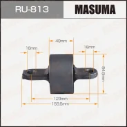 ����������� Masuma RX350 / GGL15L rear RU-813 Masuma RU813 ����