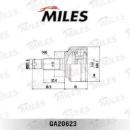 ���� Honda 44014-SWA-010 Miles GA20623 K20/24A R20A RE# FD2 32/68/30 (HO-066) GA20623 ����