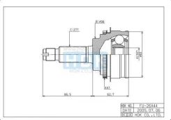 ���� Subaru 28021AC200 HDK eco FUE-026A (FU-026A44) EJ20/25 EZ30 GC8 GF8 BE5/9 BH5/9 (CO7101A) FUE026A ����