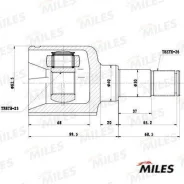 ���� ���������� Ford 1552941 Miles GA11076 Focus II CB4 1.8L 2.0L 04/07-12/09, L GA11076 ����