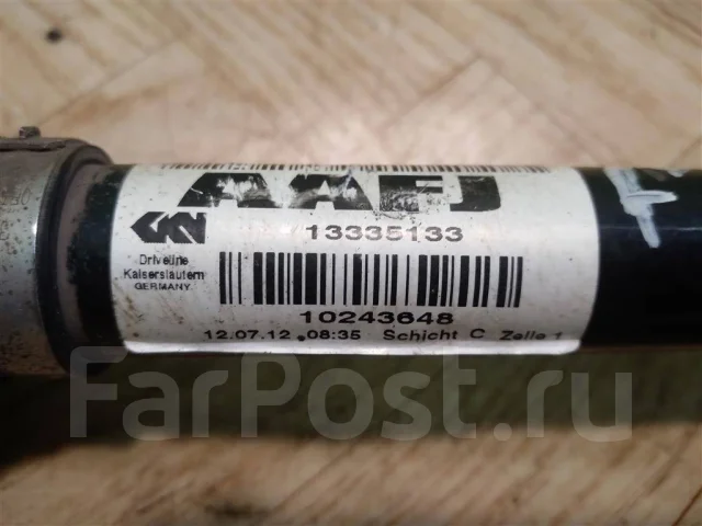 ������ Opel Astra, ����� �������� 13335133 ����