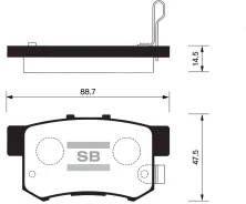 ������� ��������� ������ Sangsin SP-1076R (NP8001, PF8255, D5056MH) SP1076R ����