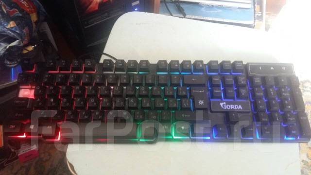 Игровая клавиатура Defender Gorda GK-210L, б/у, в наличии. Цена: 300 ...