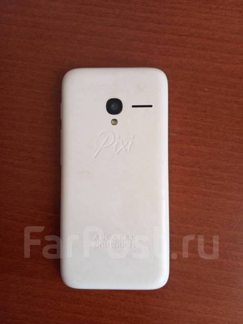 Телефон Alcatel PIXI 3 (4.5) 4027D, до 8 гб, моноблок, белый, черный, б ...