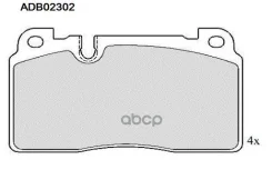 ������� ��������� �������� Audi A6 10-18 / Audi Q5 08-17 / Porsche Macan 14-18 Allied Nippon ���. adb02302 ADB02302 ����
