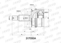   30/35 ABS 47 |  / | INKO 317050A 317050A 