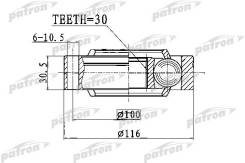   x30 VW: Touareg 2.5 pcv1769 Patron PCV1769 