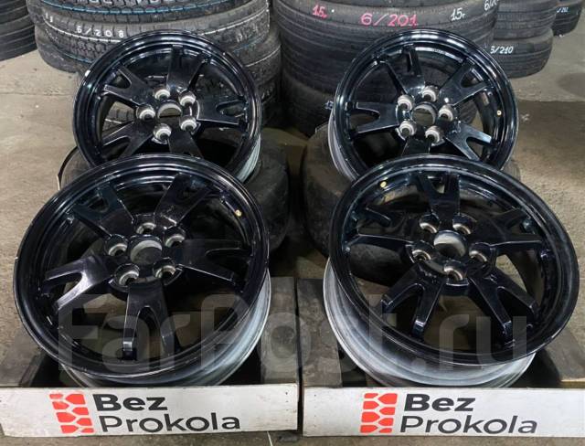 8/30 оригинальные литые диски Toyota 5x100 R15 [БезПрокола], 15", 1 шт ...