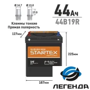 Startex. 44��.�., B19, 350��., ������, ������������ ����� ����