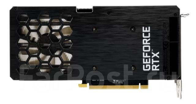 Видеокарта Palit Nvidia GeForce RTX 3060 DUAL (LHR) 12ГБ с подсветкой ...