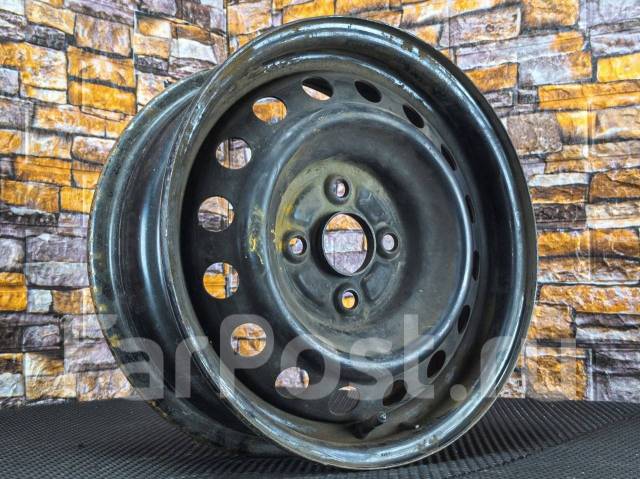 Комплект оригинальных железных дисков ''14 4х100, Toyota, 14", 1 шт ...