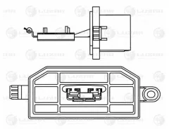 �������� �/����. ��������� Luzar LFR1014 LFR1014 ����