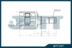 ���� �������� ���������� JETT V404028 V404028 ����